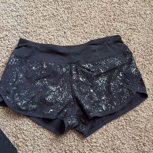 ivivva black and silver shorts